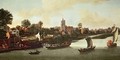 Chiswick from the River - Jacob Knyff