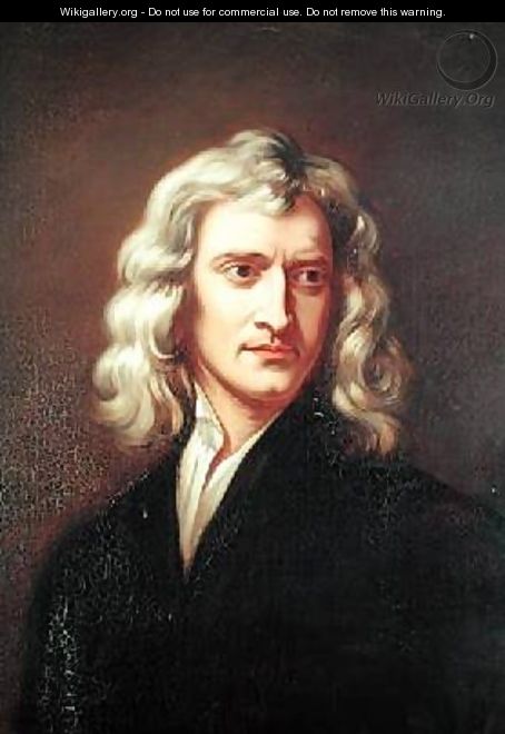 Sir Isaac Newton 1642-1723 2 - (after) Kneller, Sir Godfrey