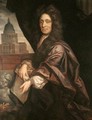 Sir Christopher Wren 1632-1723 - (after) Kneller, Sir Godfrey