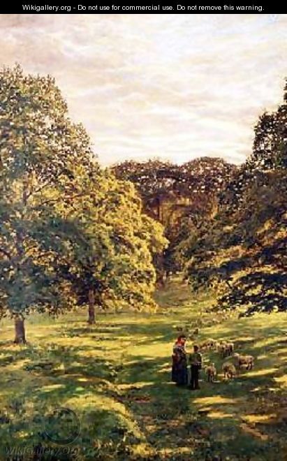 Meadow Scene - John William Buxton Knight