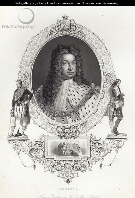 George I - (after) Kneller, Sir Godfrey
