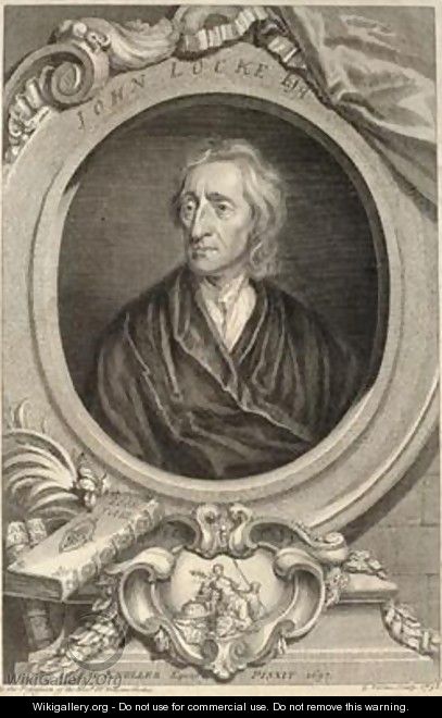 John Locke - (after) Kneller, Sir Godfrey