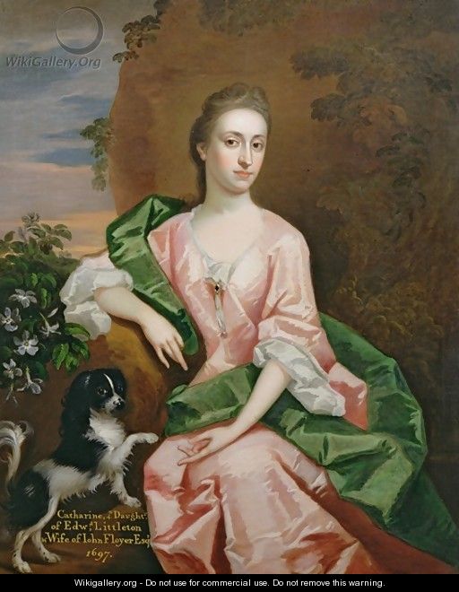 Catharine Littleton wife of John Floyer - (after) Kneller, Sir Godfrey