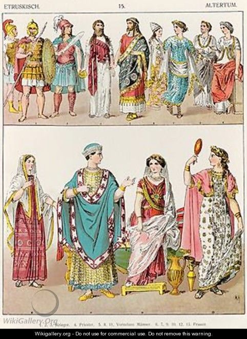Etruscan Dress - Albert Kretschmer