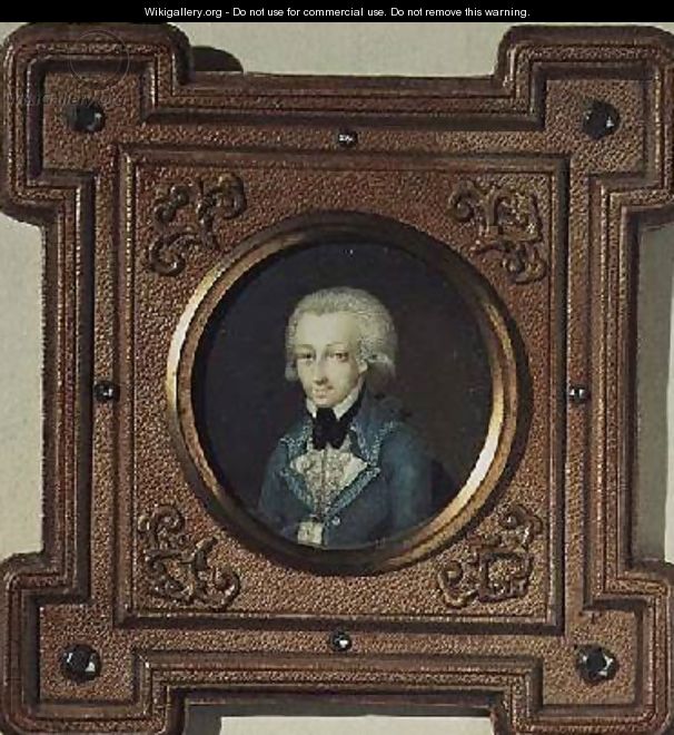 Portrait of Wolfgang Amadeus Mozart 1756-91 - Martin Koller