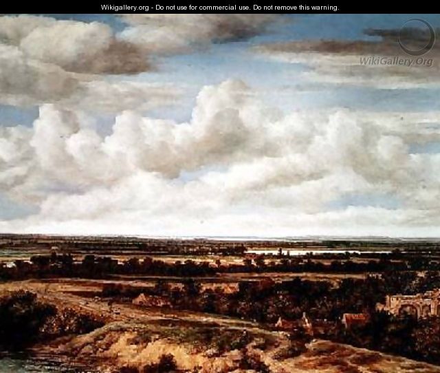 An Extensive Landscape with a Road by a River - Philips Koninck