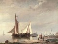 Harbour Scene - Johannes Hermann Barend Koekkoek