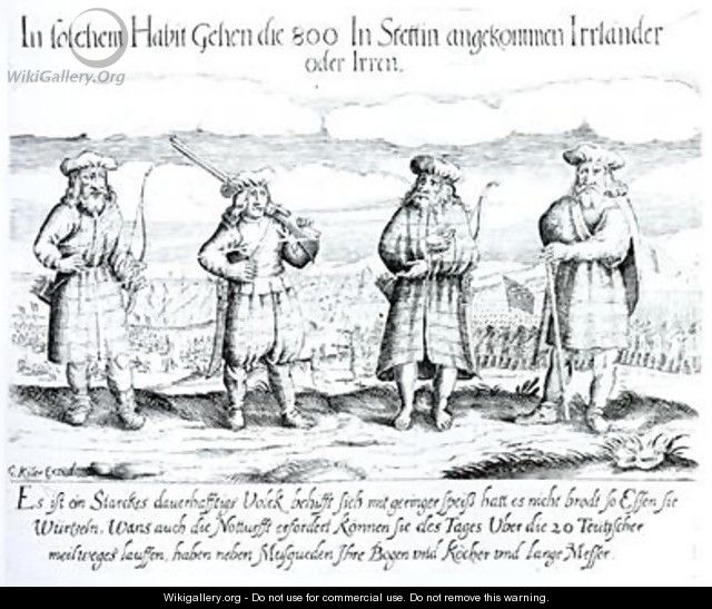 In Such Attire did 800 Irishmen or Lunatics Arrive in Stettin - Georg Koler