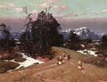 Mountain Scene - Sergei Kolessnikoff