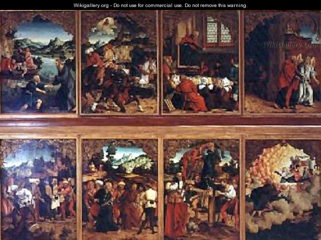 Polyptych The Life of Christ - Hans Suess Kulmbach