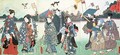 New Years festival - Utagawa Kunisada