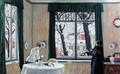 In the Room Winter - Boris Kustodiev