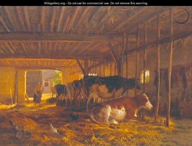 The Cow shed - Jean Louis van Kuyck