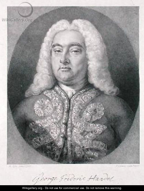George Frederick Handel 1685-1759 - (after) Kyte, Francis