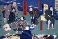 Moral teaching for shopboys giving good and bad examples of behaviour 2 - Utagawa Kuniyoshi