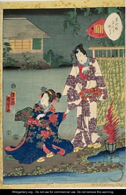 Kararabi - Utagawa Kunisada II