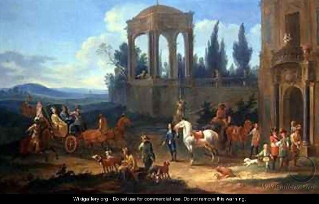 A Ride in the Country - Johann Andreas Graff