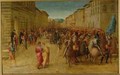 Charles VIII 1470-98 entering Florence - Francesco Granacci