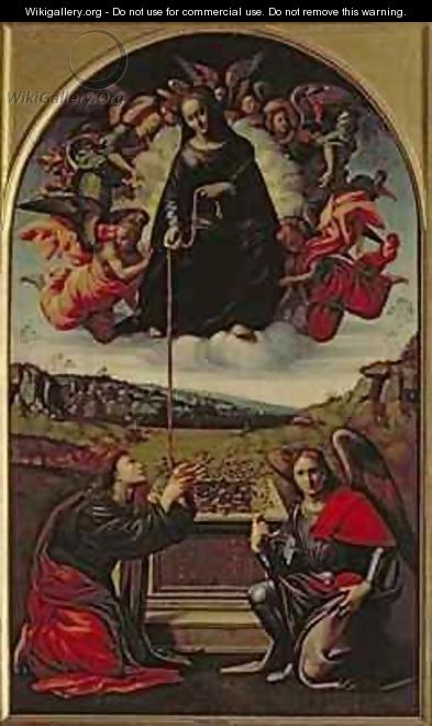 Madonna of the Girdle - Francesco Granacci