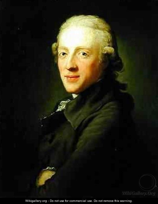 Portrait of FJL Meyer 1760-1844 - Anton Graff
