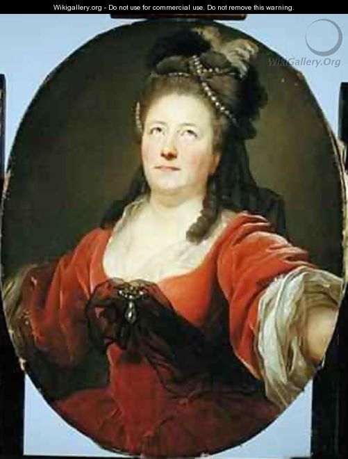 Portrait of the Actress Friederike Seyler 1738-89 - Anton Graff