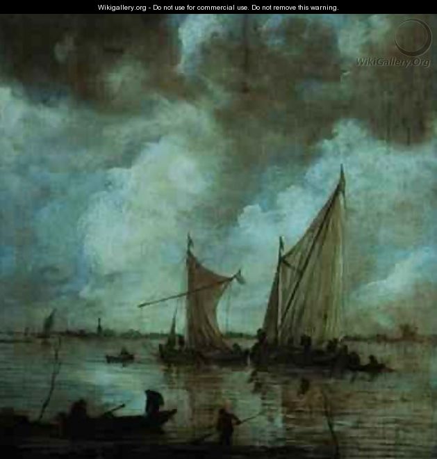 Stormy Seascape - Jan van Goyen