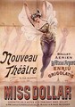 Poster advertising the Ballet Aerien La Fete de lArgent and the operetta Miss Dollar produced at the Nouveau Theatre rue Blanche Paris - Henri (Boulanger) Gray