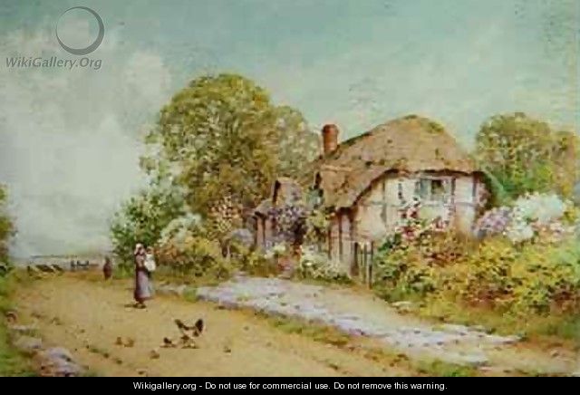 A Devonshire Cottage - J.A. Lynas Gray