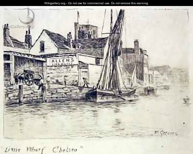 Lime Wharf Chelsea - Walter Greaves