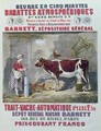 Advertisement for the Atmospheric Churn and Automatic Milking Machine - Jules Gras