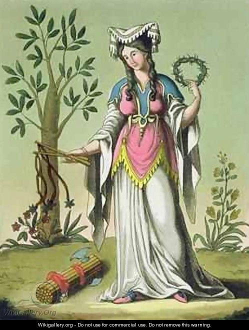 Sybil of Delphi - (after) Grasset de Saint-Sauveur, Jacques
