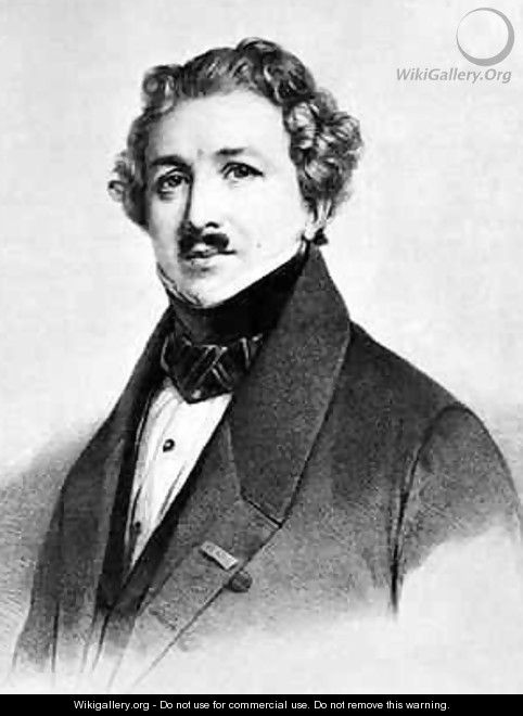 Louis Jacques Mande Daguerre 1787-1851 - Henri Grevedon