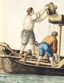 Boatmen Pouring Fresh Water into the Pipelines - Jan van Grevenbroeck