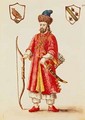 Marco Polo 1254-1324 dressed in Tartar costume - Jan van Grevenbroeck