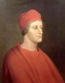 Portrait of the actor Henry Harris as Wolsey from William Shakespeares Henry VIII - John Greenhill