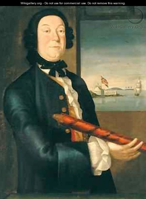 Portrait of John Clarke 1701-64 - John Greenwood
