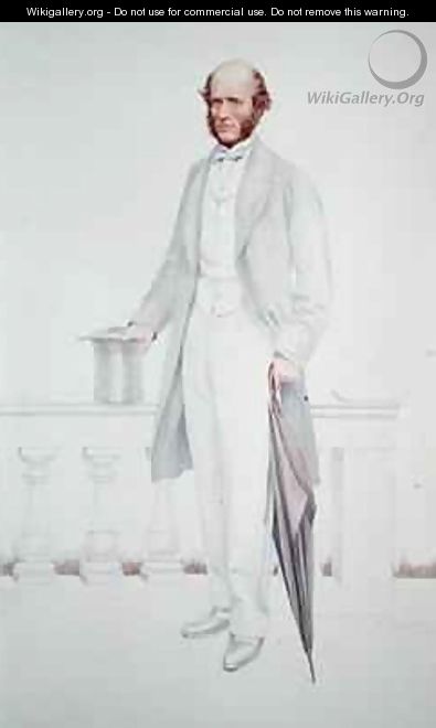 Portrait of Thomas Hughes 1822-96 - Gerda Grenside
