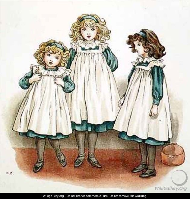 But Flinders foots were cold from April Babys Book of Tunes - Kate Greenaway