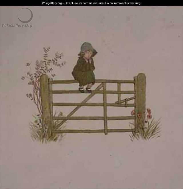 Thinking from A Day in A Childs Life - Kate Greenaway