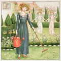 Mary Mary Quite Contrary from April Babys Book of Tunes - Kate Greenaway