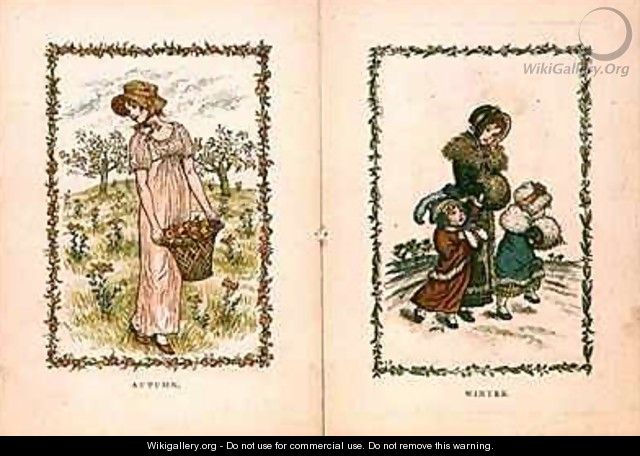 Autumn and Winter - Kate Greenaway