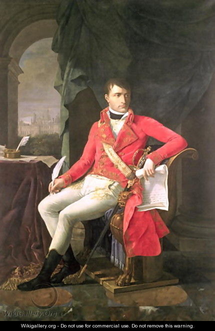 Napoleon 1769-1821 as First Consul - Antoine-Jean Gros
