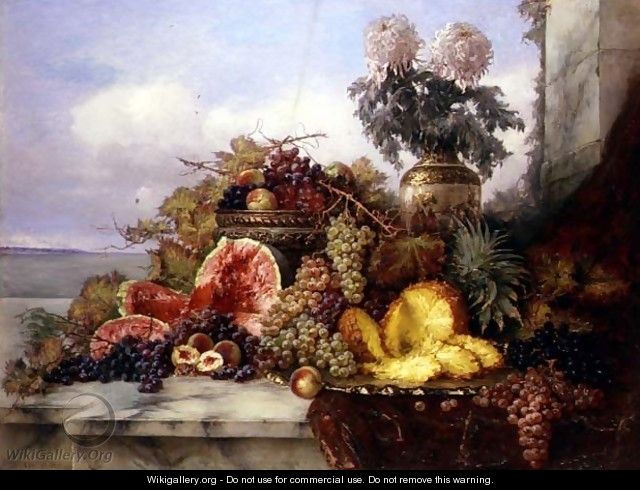 Still Life with Luscious Fruit - Nelius Gronland
