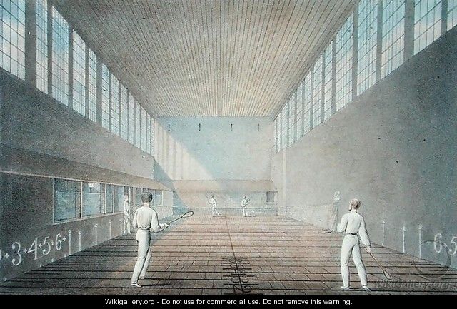 The Real Tennis Court at Lords - R.S. Groom