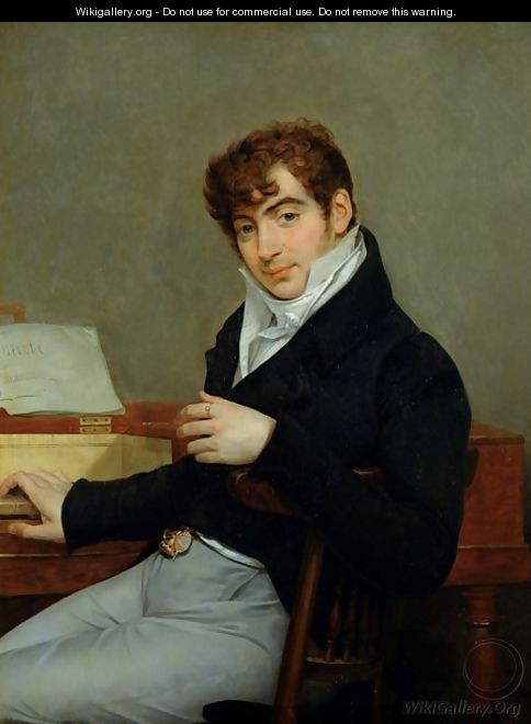 Portrait of Pierre Zimmermann 1785-1853 - Antoine-Jean Gros