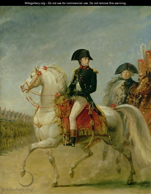 General Bonaparte 1769-1821 Reviewing the Troops - Antoine-Jean Gros