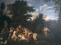 Landscape with Homage to Venus - Giovanni Francesco Grimaldi