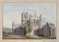 North West View of Kirkstall Abbey - Moses Griffiths