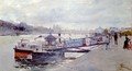 Harbour Scene - Jacques Guiaud