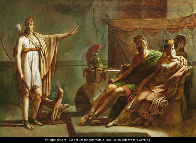 Phaedra and Hippolytus - Baron Pierre-Narcisse Guerin